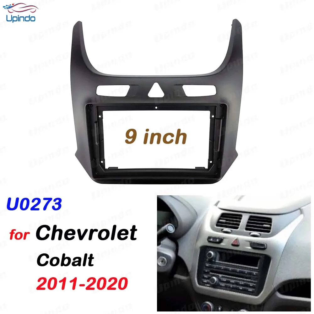 

Автомобильные аксессуары: 9-дюймовая рамка панели с двойным DIN-приемником и радио Android, аудио-видео для Chevrolet Cobalt 2011, комплект крепления на приборной панели