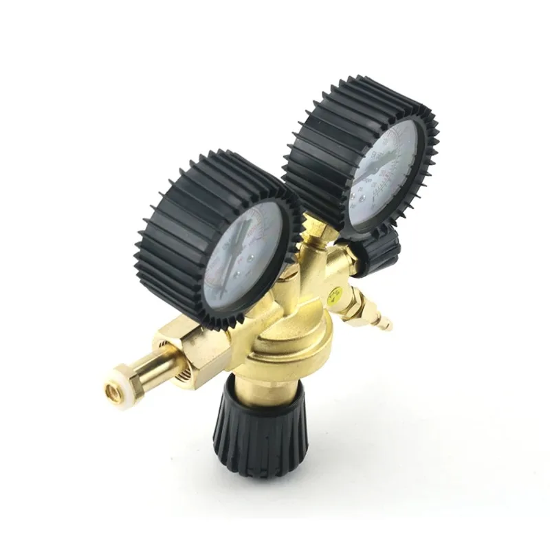 Carbon Dioxide Argon All Copper Pressure Reducer W21.8 Pressure Gauge Reducer