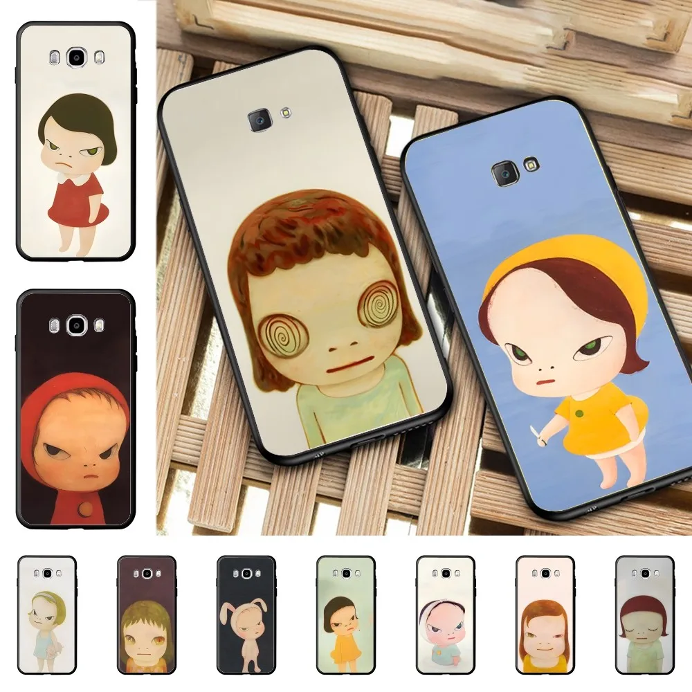 Y-Yoshitomo Girl NaraS Phone Case For Samsung J 7 Plus 7core J7 Neo J6 Plus Prime J6 J4 J5 Mobile Cover