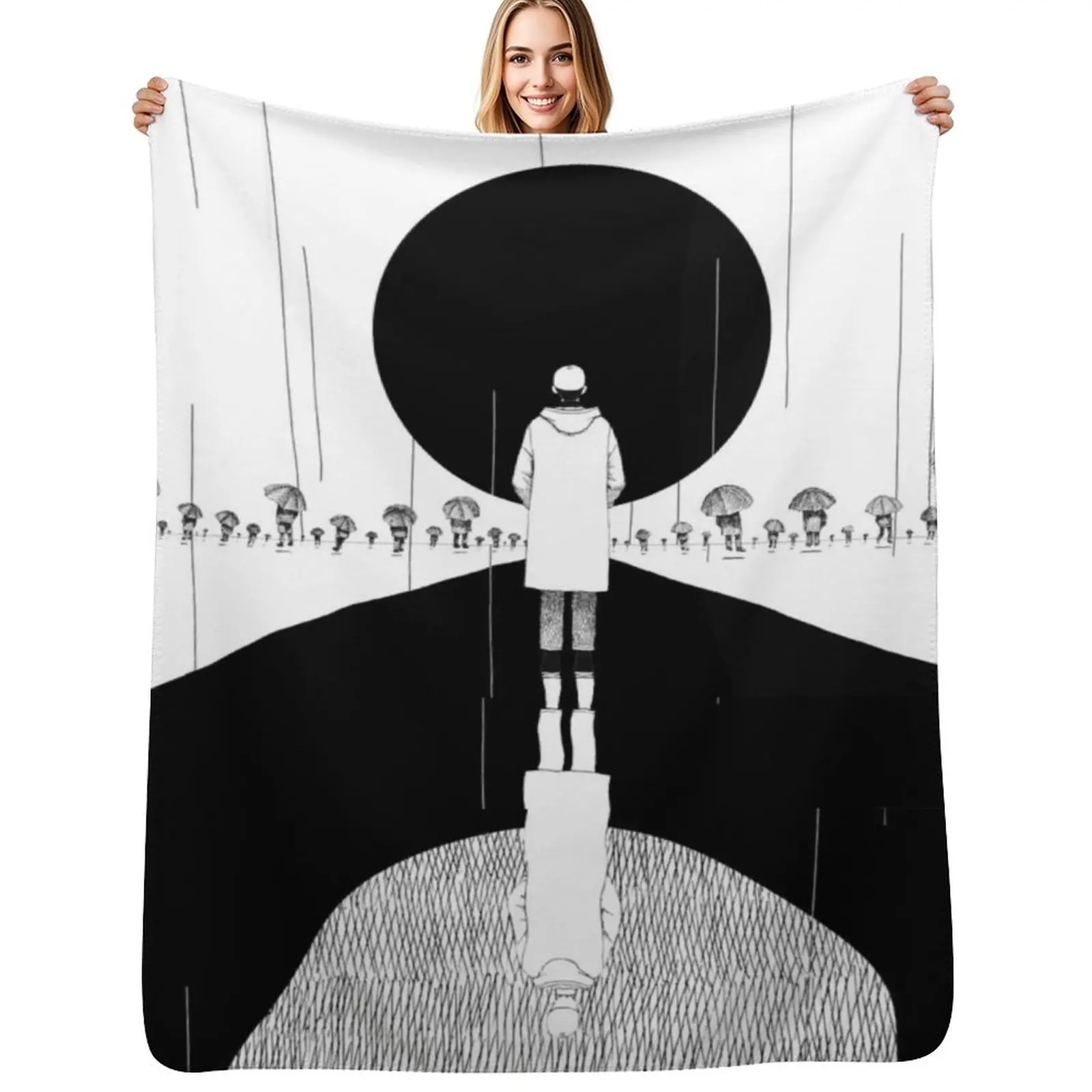 

Forever Rain RM Throw Blanket Decoratives Custom Blankets