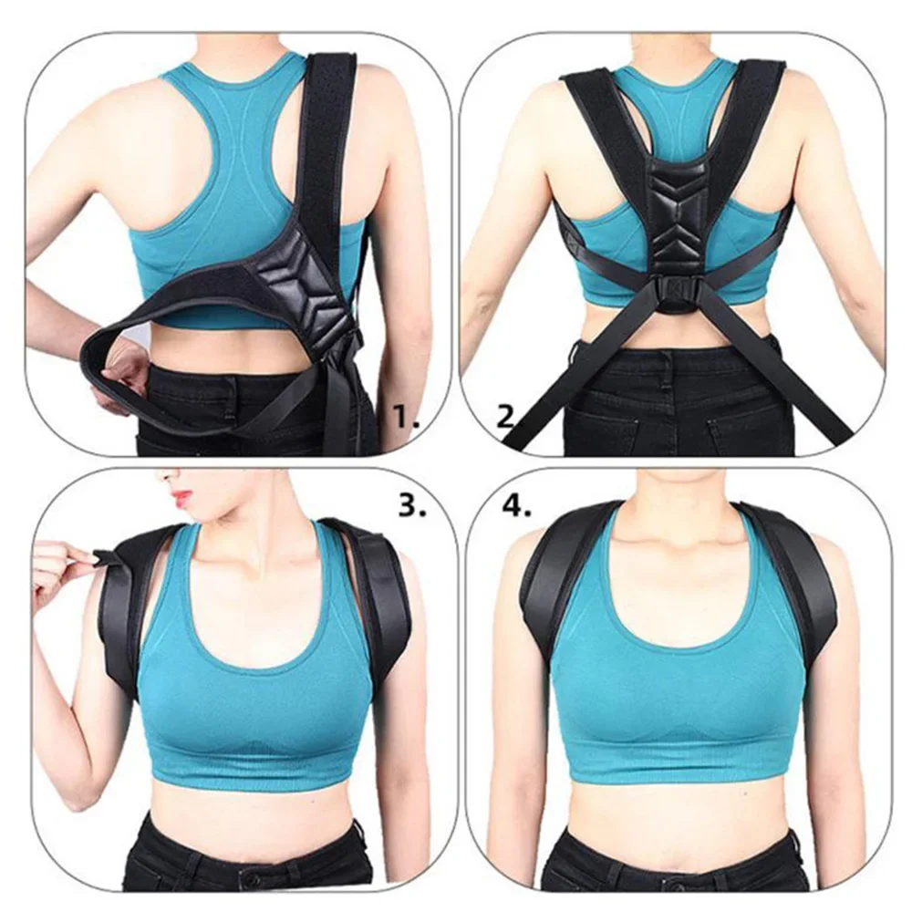 Upper Back Support Posture Band Braces Clavicle As Support Back Straightener Shoulder For Men And Women,Improve Your Posture