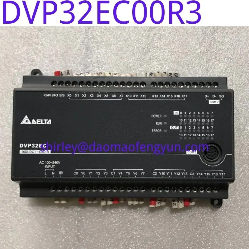 usado original dvp32ec00r3 programacao delta plc 01