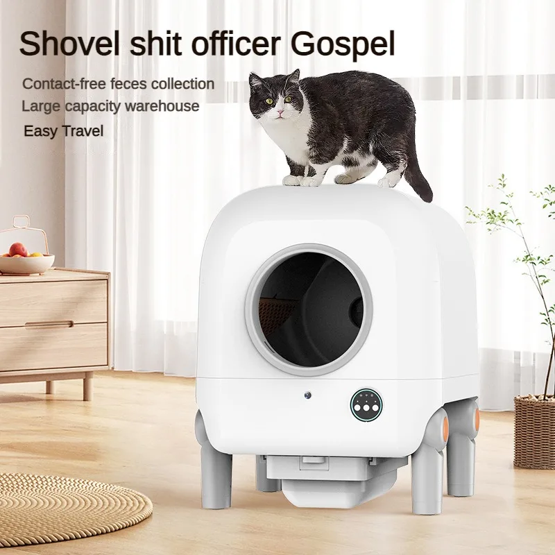 

Intelligent Automatic Cat Litter Fresh Air System Cat Toilet Negative Ion Deodorization and Sterilization Pet Bedpan