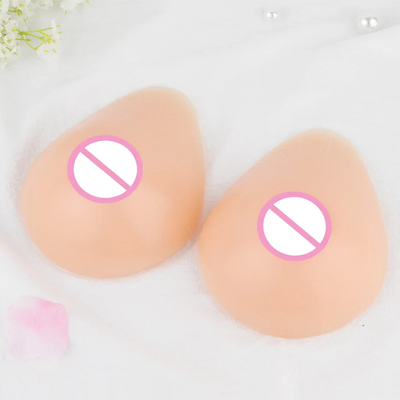 Artificial Tits Fake Boobs Plate Silicone Breast Forms Prosthesis For Performer CrossDressing Shemale Transgender Cosplay Sissy