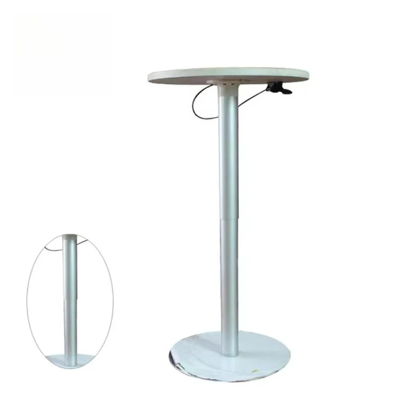 

Premium Lifting Hydraulic Leg Furniture Black Metal Aluminum Modern Manual Adjustle Tle