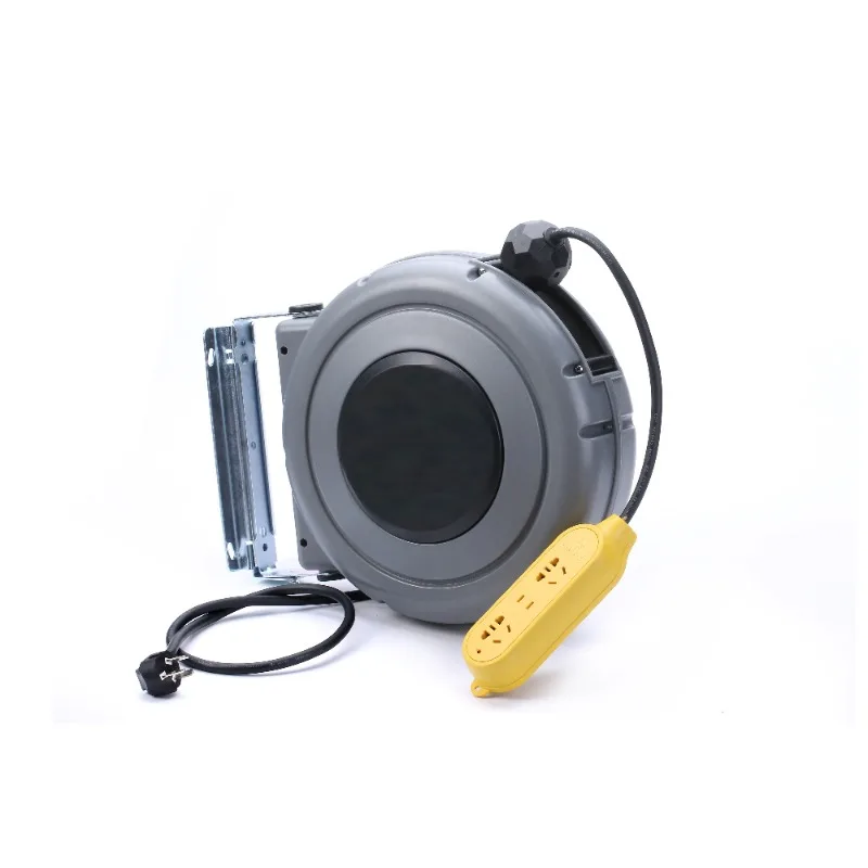15M automatic roll-up telescopic water garden hose car wash hose reel