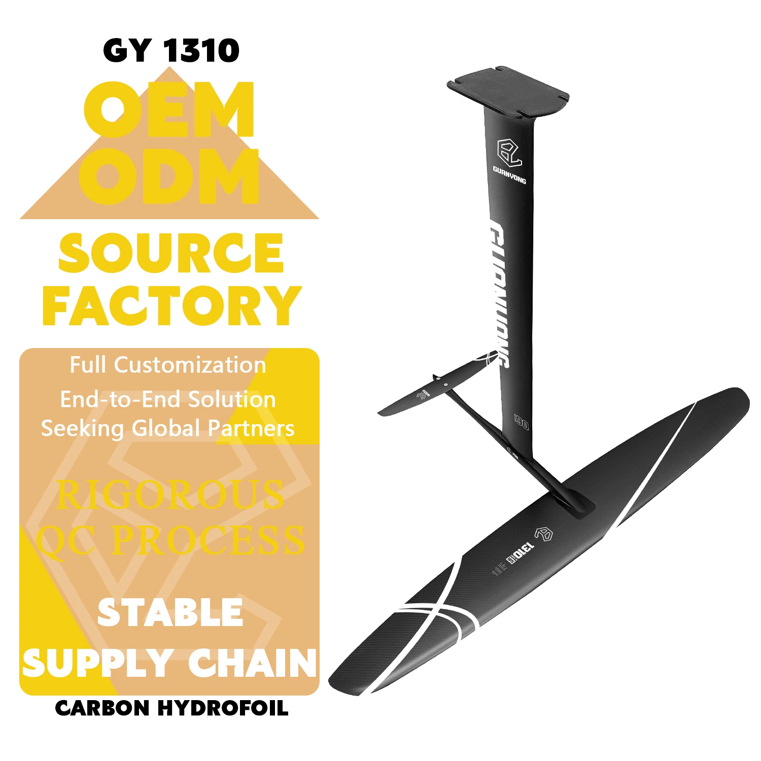 Efoil Board Foil Wing Carbon - لوح ركوب الأمواج الكربوني GY 1310