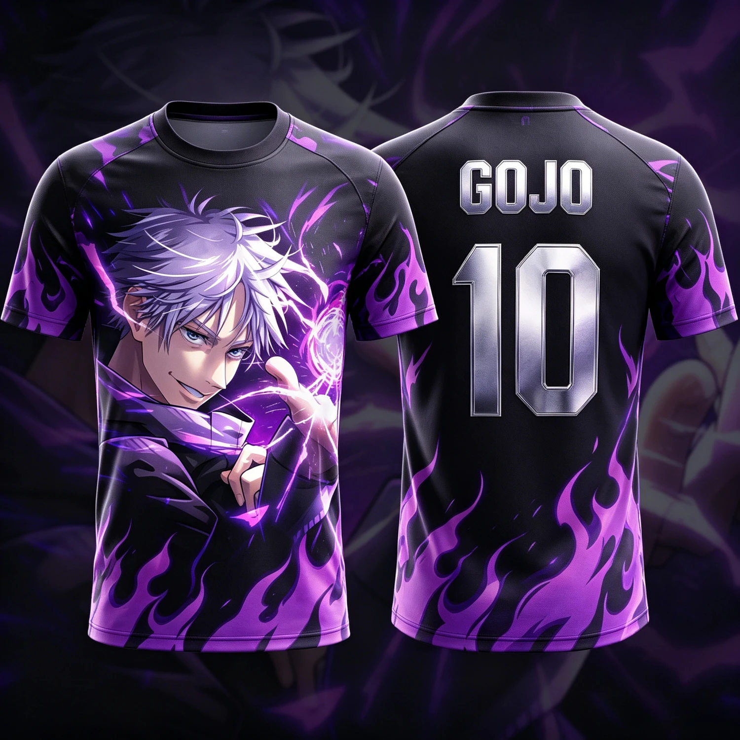 2026 Summer Jujutsu Kaisen Retro Cosplay T-shirt Men's 3D Printed Jiu Jitsu Short-sleeved Family Unisex Children's Sports Shirt