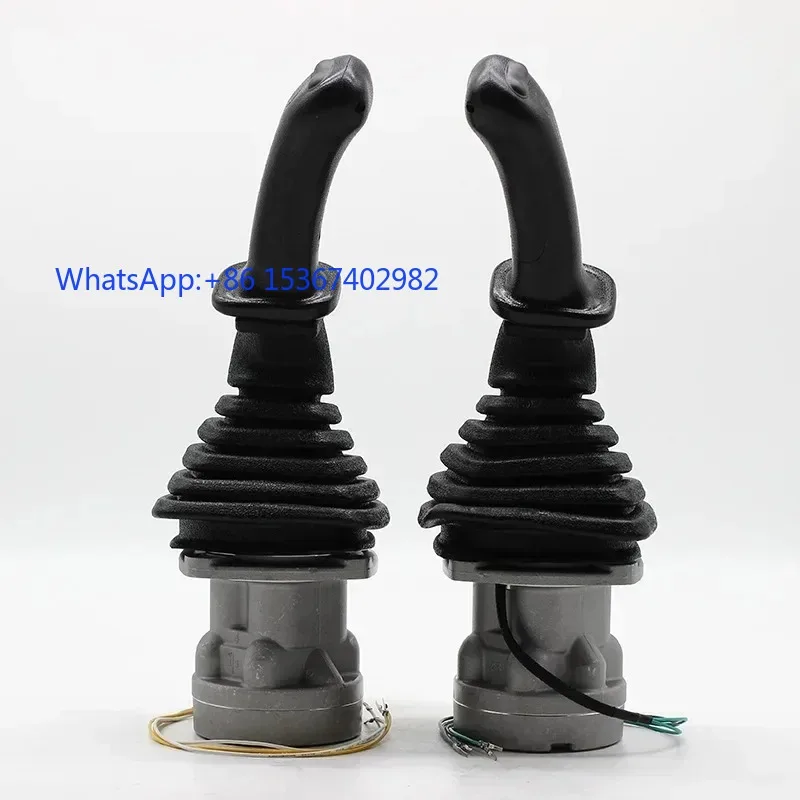 DH150 DH215 DH220 DH225 DH300-5 DH300-7 Pilot Handle Control Rod Dual Button Hydraulic Control Excavator Replacement Accessory