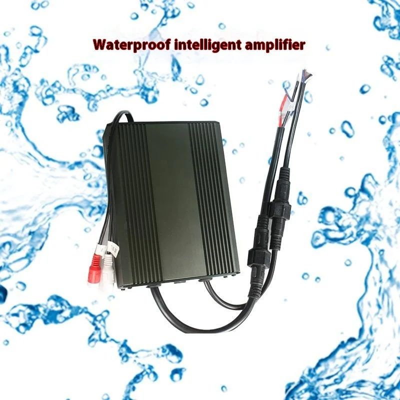 High-Power Four-Channel Class D Waterproof Vehicle Amplifier High-Fidelity Intelligent Sound Processing for Cars
