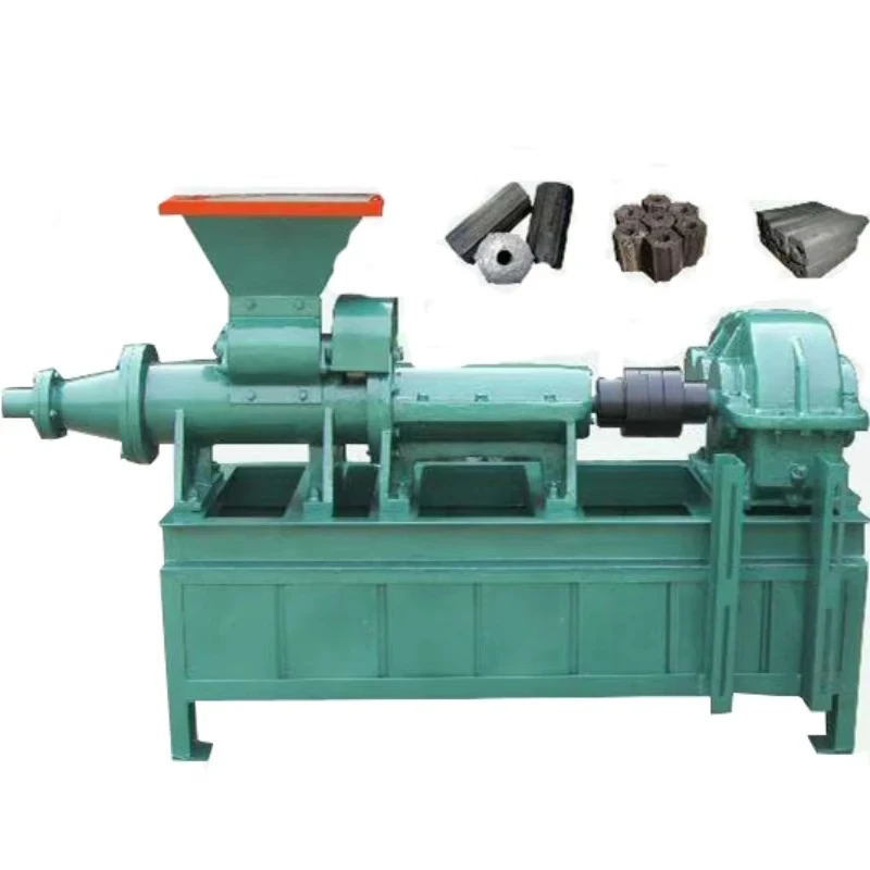 Energy-saving coconut shell charcoal briquetting machine pulverized coal rod extrusion molding production equipment
