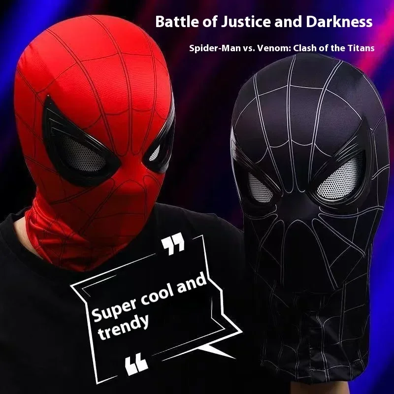 

Superhero Mask, 3DSuper Hero Mask Spider Mask Halloween Mask for Men Adult Kids for Halloween Christmas Cosplay Party