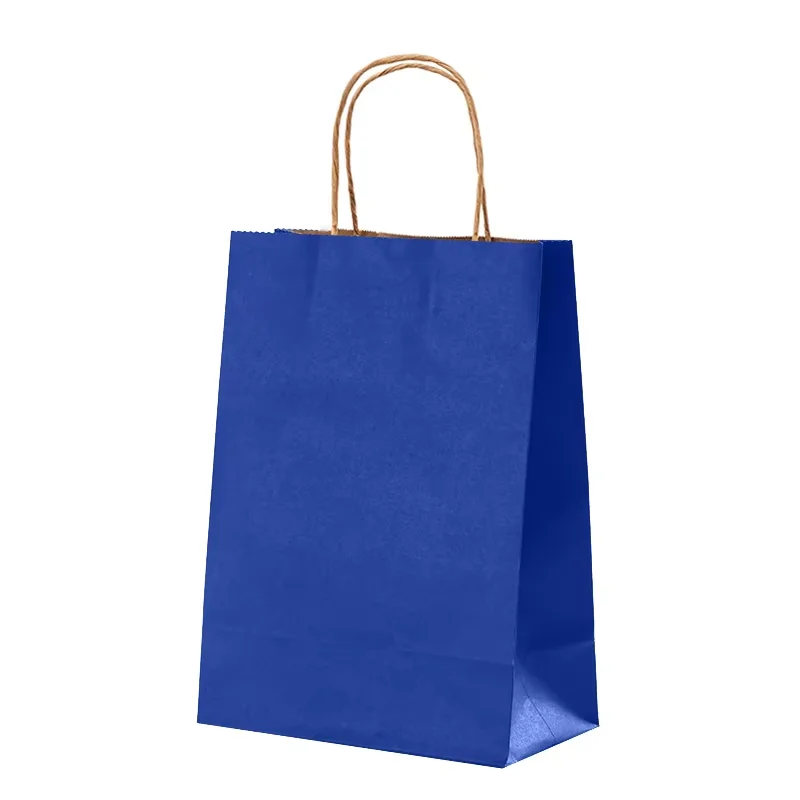10/30 stücke Urlaub Geburtstag Hochzeit Party Geschenk Taschen Kraft Papier Geschenk Taschen Bunte Papier Taschen Einkaufstaschen Süßigkeiten Taschen geschenk – Detail 8