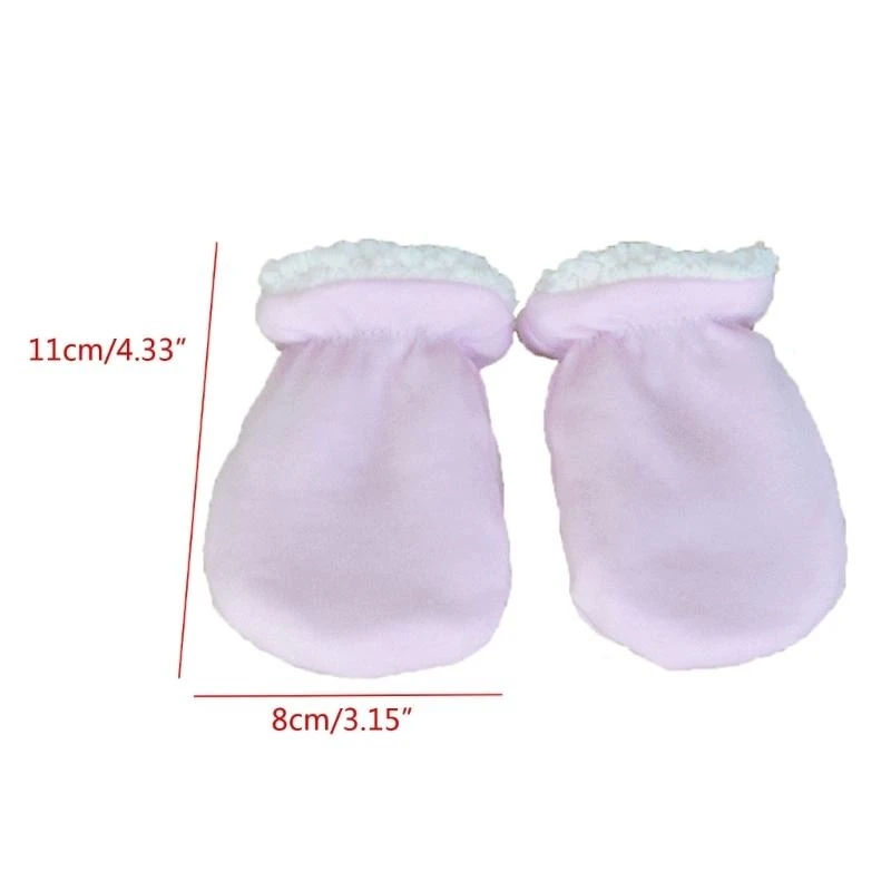 

Toddler Anti-grab Mittens Winter Thick Mitten Baby Product(for 0-6 Months) 425F
