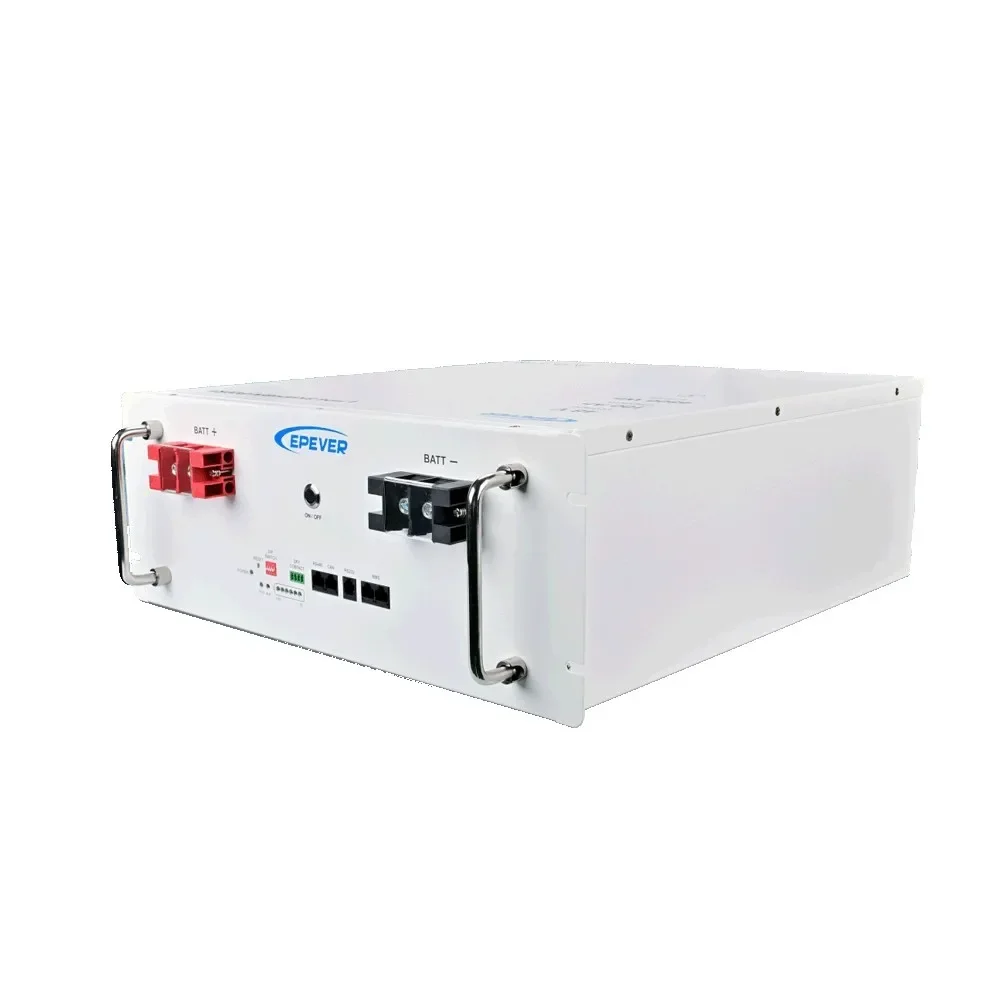 EPEVER LFP1.28KWH12.8V-P20L1 Lithium Battery Pack 12.8V 100AH 1.28kwh Storage Rechargeable Li Ion with LCD Display Built-in BMS