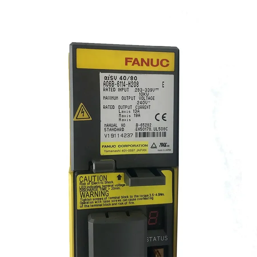 

A06B-6114-H208 A06B-6114-H206 A06B-6114-H201 A06B-6114-H202 A06B-6114-H203 Fanuc Servo Drive