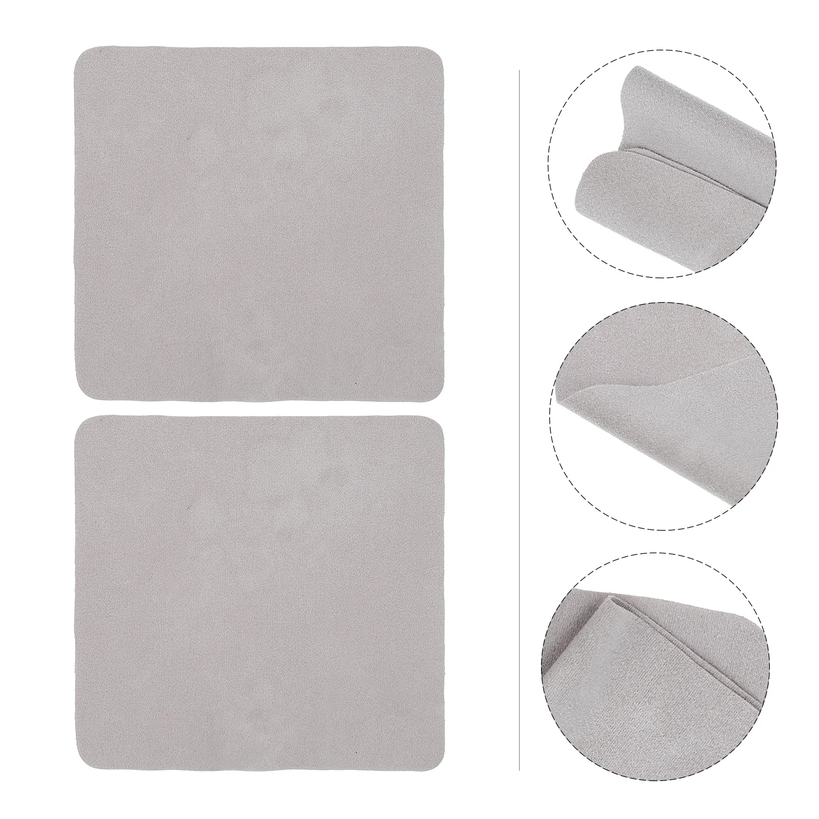 

2Pcs Sky-Blue Anti-Fog Glasses Cleaning Cloths Long-Lasting Portable Lenses Wipe Towel Glasses Cleaning Cloth Wiping Cloth