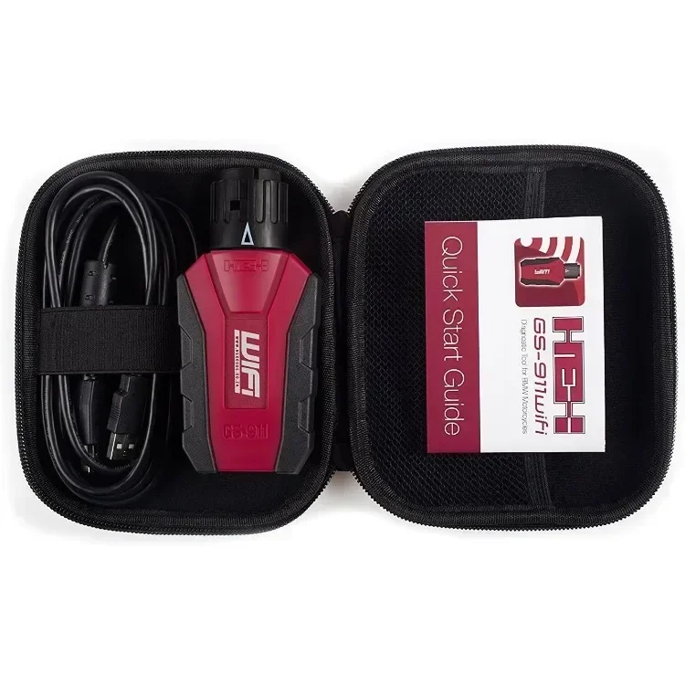 HOME.NEW.GS-911 WiFi Diagnostic Tool for BMW Motorcycles (Enthusiast Version) - Services Up to 10 VINs - Access Over WiFi or USB