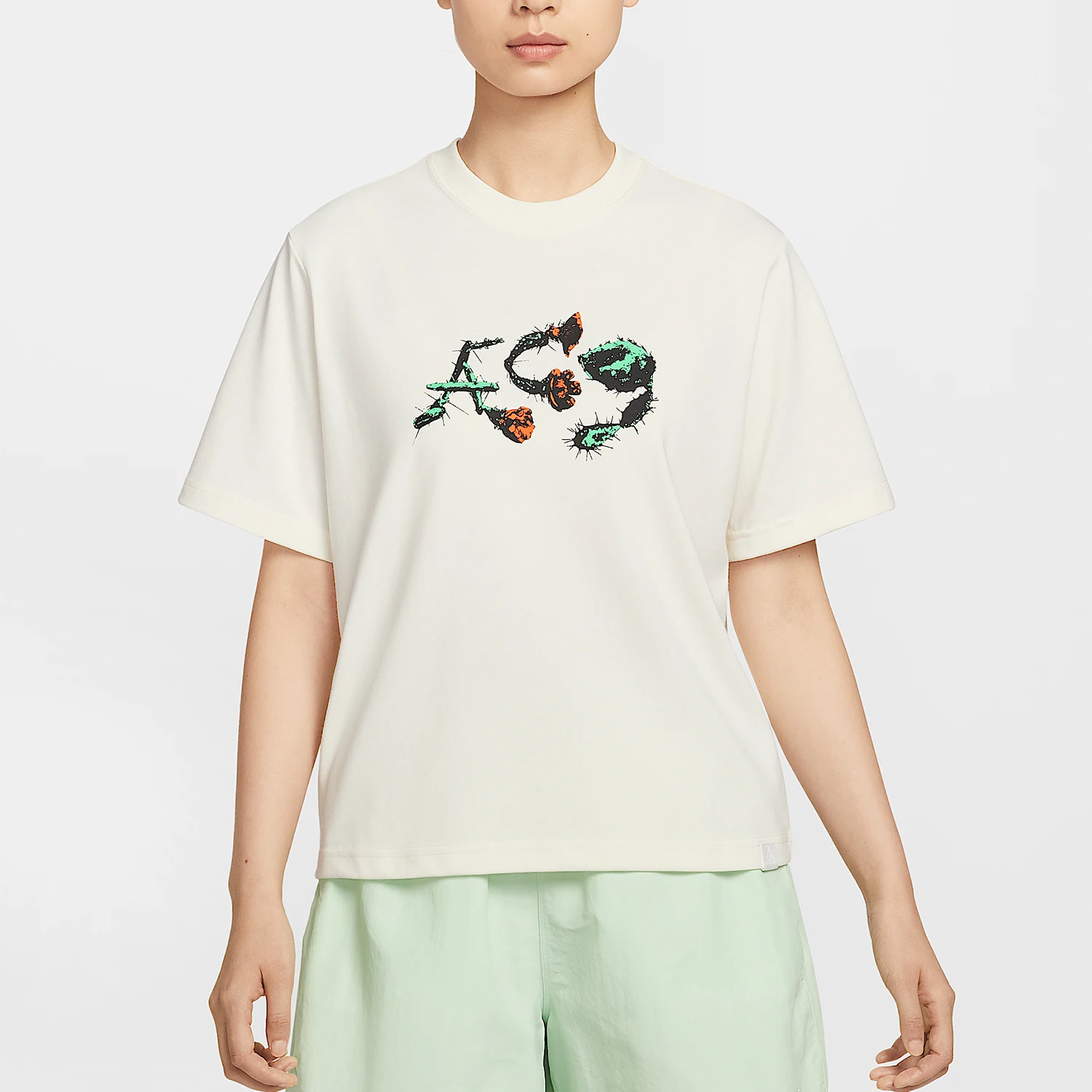 

Оригинальная женская свободная повседневная футболка Nike с коротким рукавом, лето 2025, IB7340-110