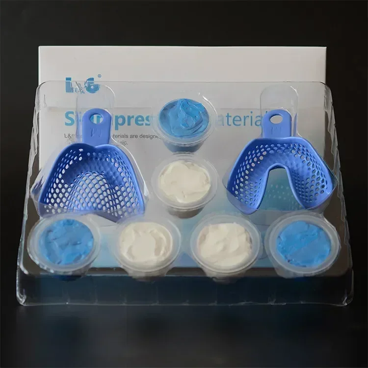 High Standards 510K Approveds Additions Silicones Materials PVS Dentals Putty Impressions Kit For Teeth Mold