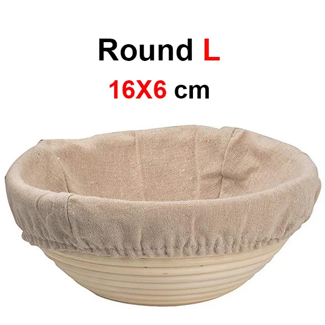 Handgemaakte Rotan Brood Proofing Mand Natuurlijke Gisting Zuurdesem Banneton Broodmand Deeg Rotan Rieten Bakkom