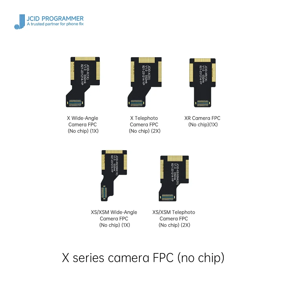 JC JCID AIXUN Back Camera Empty Flex Cable FPC For iPhone X 11 12 13 14 Pro MAX Phone Repair Replacement Rear Camera Swap Parts