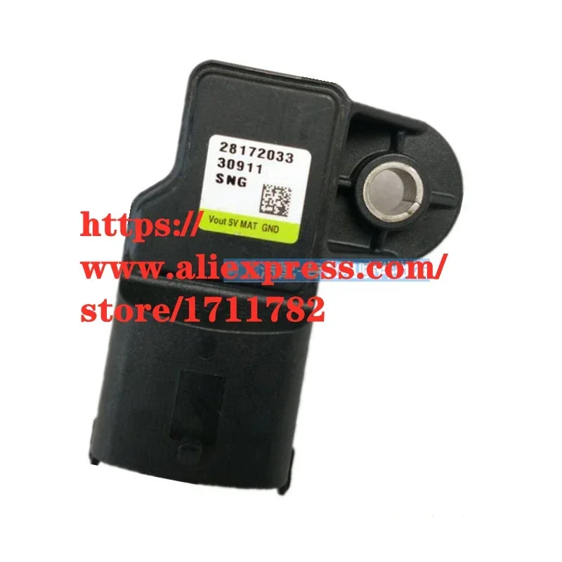 Engine Intake Air Pressure Sensor For Chery Tiggo 1.6S DVVT Supercharged Intake Air Pressure Sensor 28172033