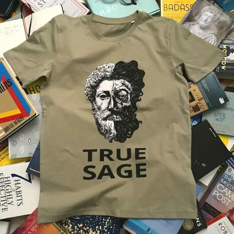 True Sage MarcusV3 Mens T Shirt Organic Cotton New with Tags