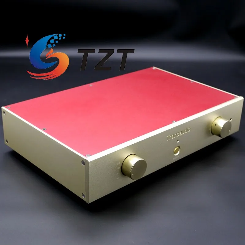 

TZT Transaudio FM266 Preamplifier Audiophile-Grade Preamp(110V/220V Golden Red/Full Silver/Full Black) with FM266 Preamp Circuit