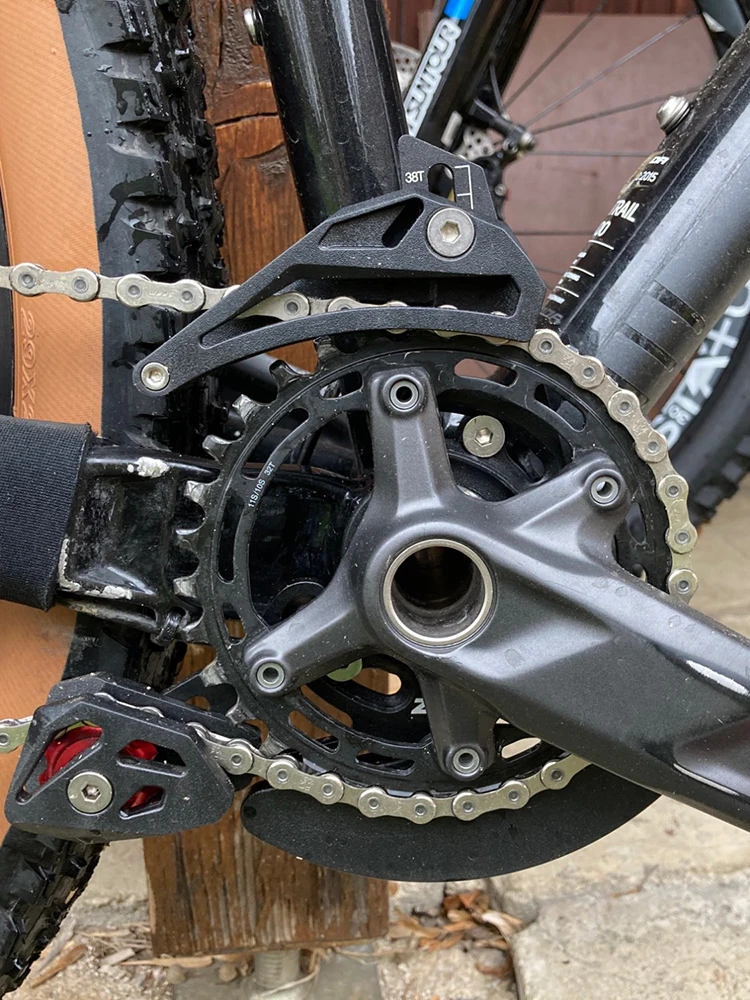 AliExpress ZTTO DH Chain Guide MTB Gravel Bike Single Disc Sprocket Chain Guide Drop Catcher BB Mount 1x System 32T-38T Frame Guard CG04S