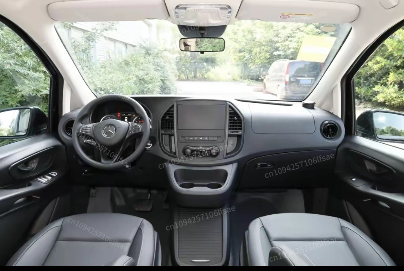 สำหรับ Mercedes-Benz Vito ที่วางแก้วน้ำ, กล่องเก็บของที่วางแขนดัดแปลง Vito ที่จุดบุหรี่ V250d กล่องที่วางแก้วน้ำ