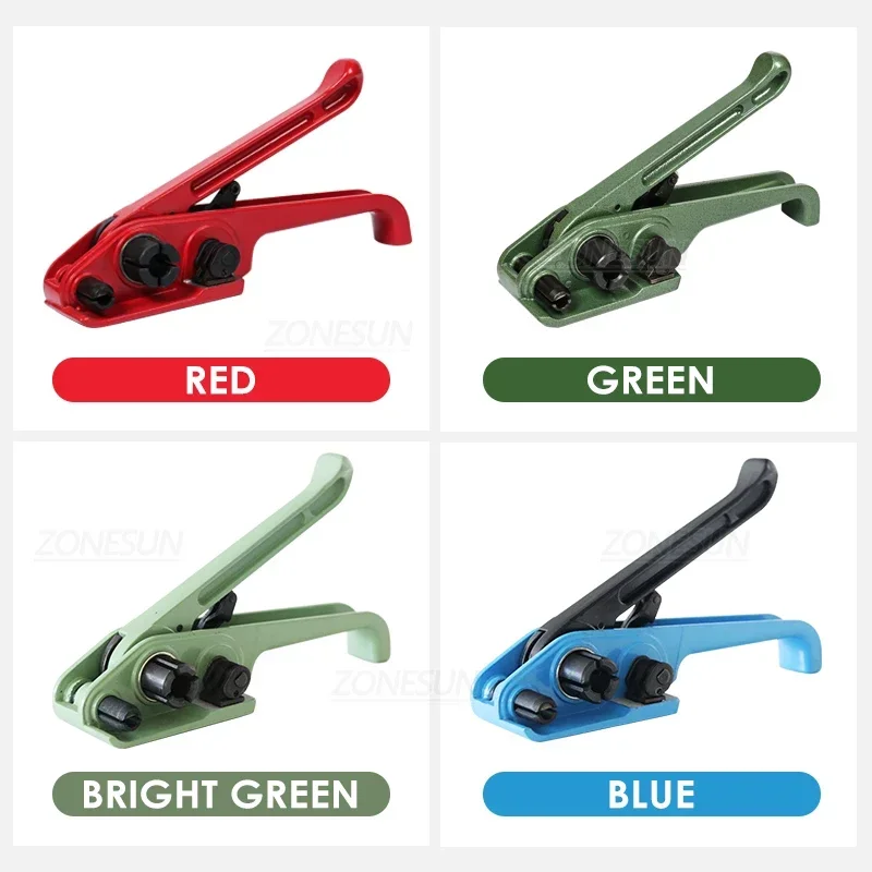 ZONESUN ZS-MST1 herramientas de flejado manual para tira de poliéster tensor de flejado Manual para correa PP/PET de 19MM