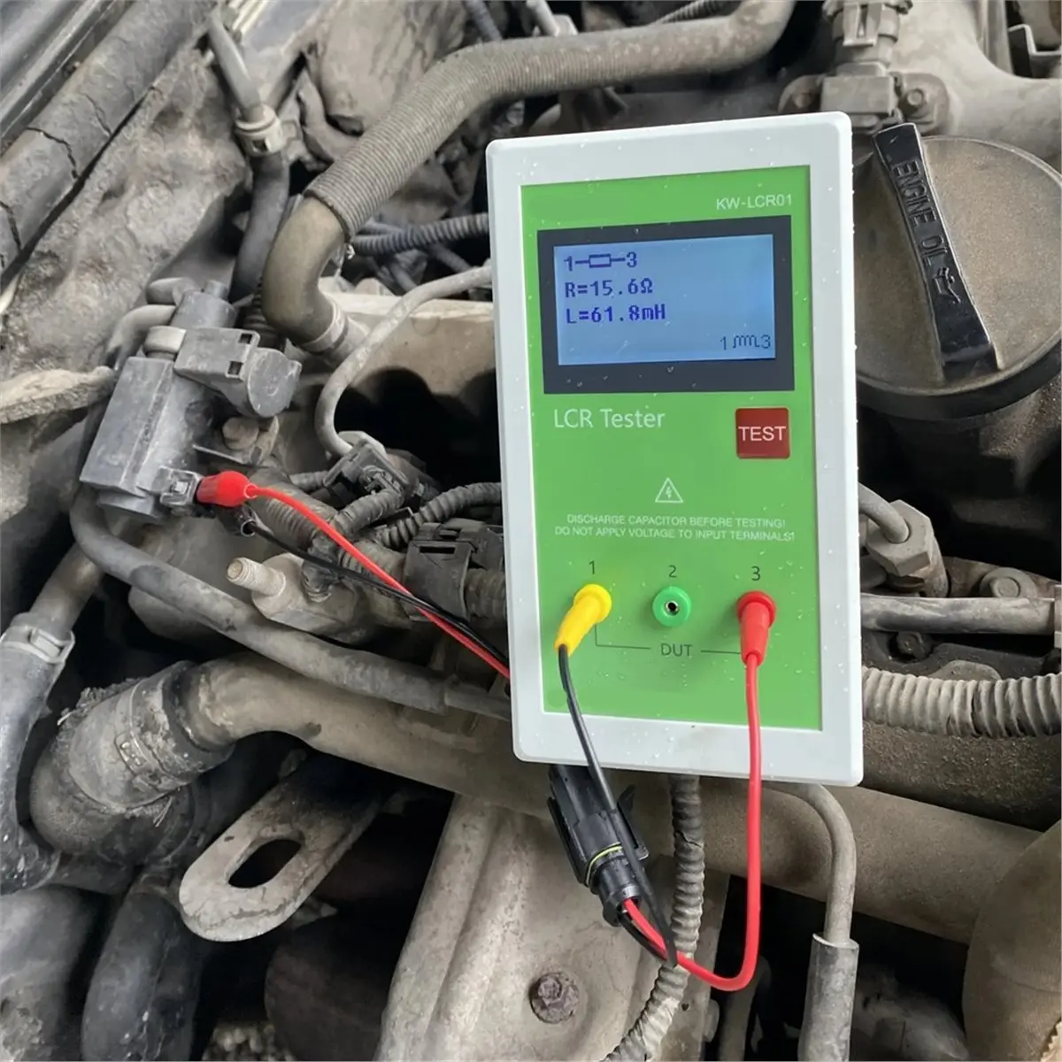 N94R LCR01 TL-200 TR LCR ESR Resistance Capacitance Inductance Tester Diesel Common Rail Piezo LCR Injectors Tester