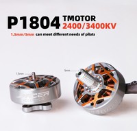 T-motor P1804 2400KV 3400KV 3S 4S FPV Motor 1.5mm 5mm shaft Brushless Motor For 3-4 Inch Toothpick Freestyle FPV RC Drone