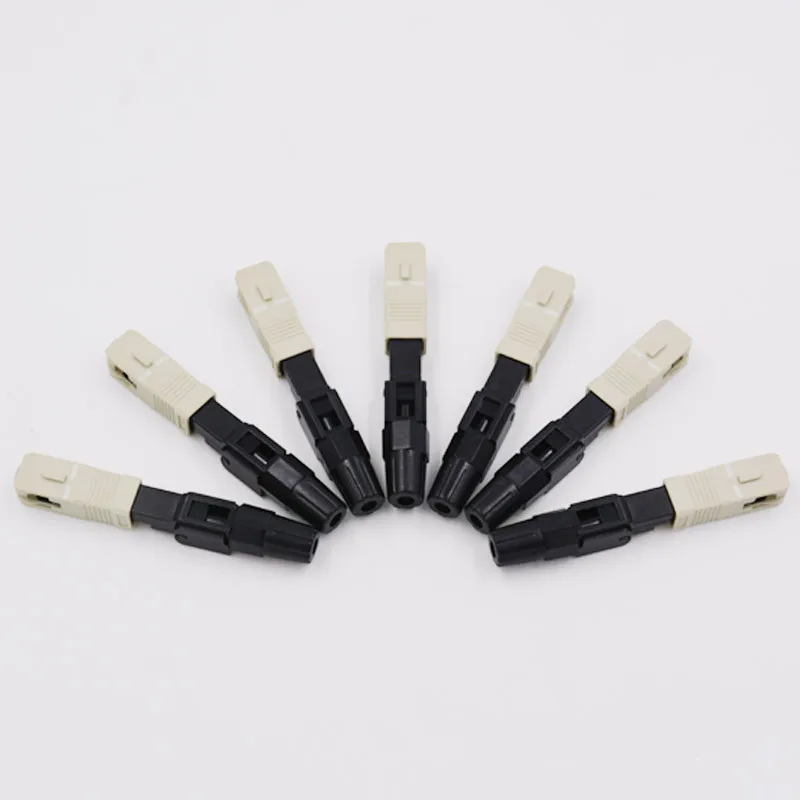 

FTTH SC/UPC Multi Mode Optical Fiber Fast Connector Embedded SC MM Fiber Optic Quick Connectors 50/125 Factory Price