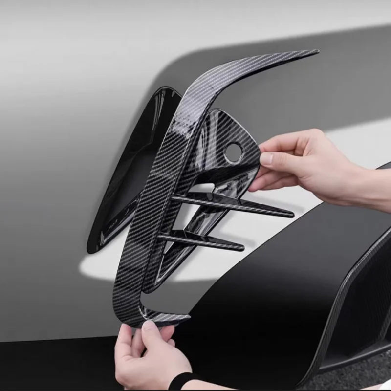 xiaomi-su7-2026-2027用-フロントリアフォグライト-フロントバーフレームトリム-abs-改造-耐衝突パッチ-自動車アクセサリー