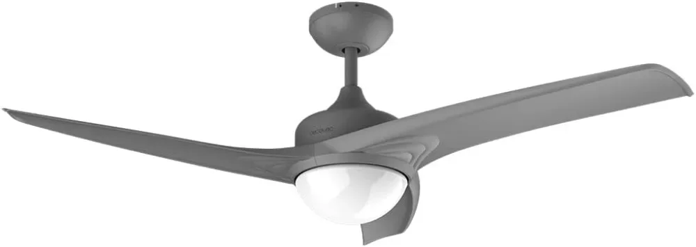 Cecotec Ventilador de Techo con Mando a Distancia, Temporizador y Luz LED EnergySilence Aero 560. 60 W, 132 cm de Diámetro, 3 As
