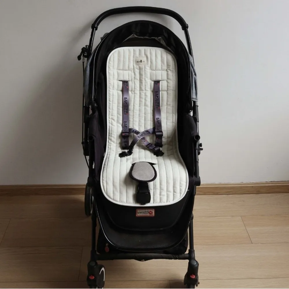Soft Breathable Stroller Seat Pad Anti-Slip Universal Car Seat Liner Pad Wear-Resistant Infant Carrier Mat Summer