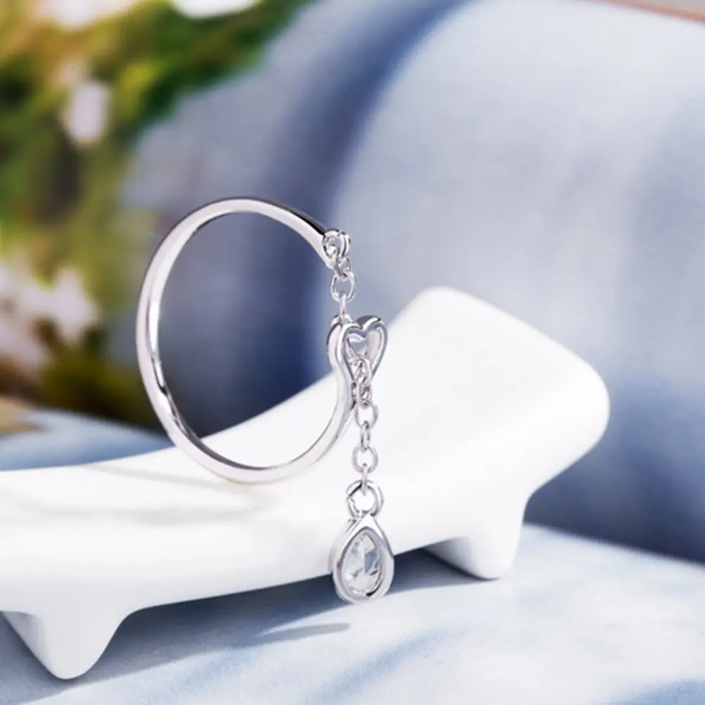 Korean Style Jewelry For For Women Finger Stylish Timeless Engagement Wedding Formal Affairs