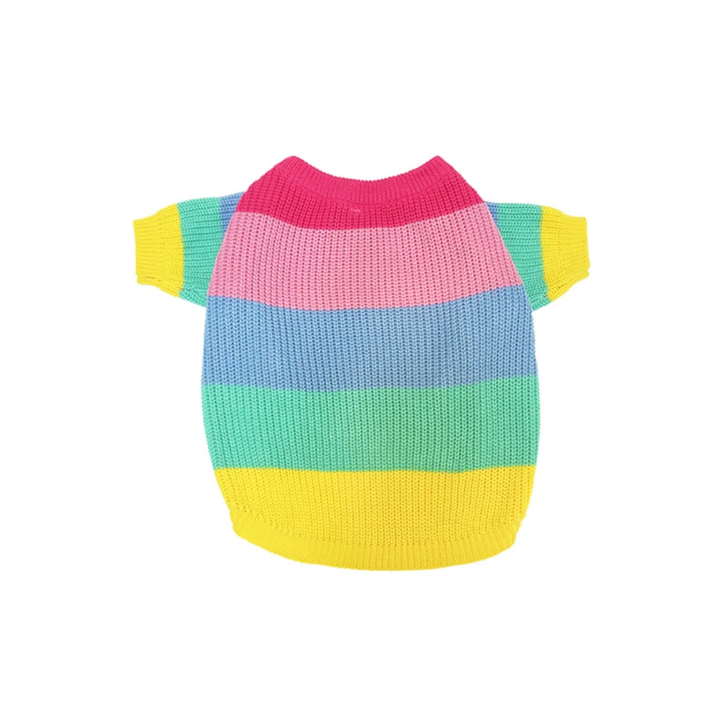 Pet Knitted Pullover Winter Warm Vest Available In Various Sizes Easy To Clean And Maintain