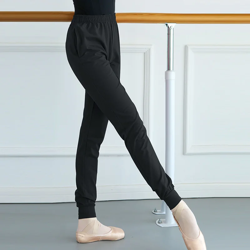 Slim Dancing Radish Type Spring Exercise Gymnastics Pant for Women Girls European Clothing Dance Costume Adult Ballet Pants