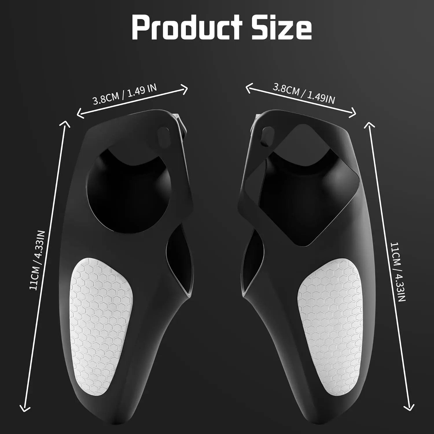 Silicone Non-Slip Grip Protective Case for PlayStation Portal Soft Protection Skin Cover for PS5 Portal Split Shell Accessories
