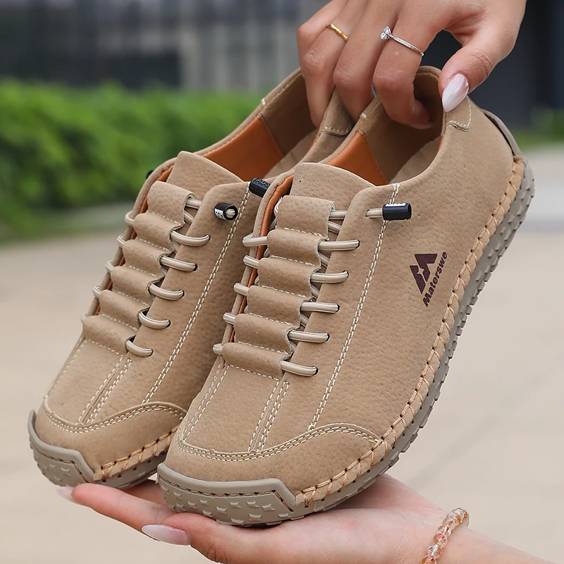 Neue 2026 Damen Sportschuhe Outdoor Wanderschuhe Flache Sohle Atmungsaktiv Bequeme Freizeitschuhe Atmungsaktive Modische Sneaker – Detail 5