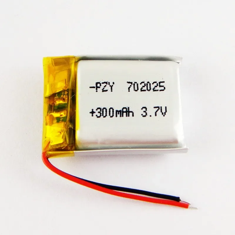 New 702025 Brown Polymer Lithium Battery Point Reading Pen Lighter 3.7V Of Built-in Rechargeable Batteries 300mAh Rechargeable L