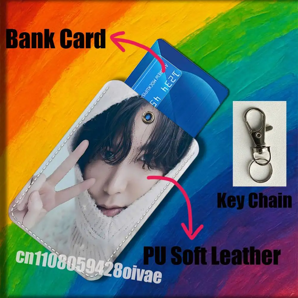 Brelok do kluczy z obrazkiem aktora L-Lee Min Ho, do identyfikatorów, karty kredytowej, torby, autobusu, karty posiłkowej, etui, kieszonki, dekoracja