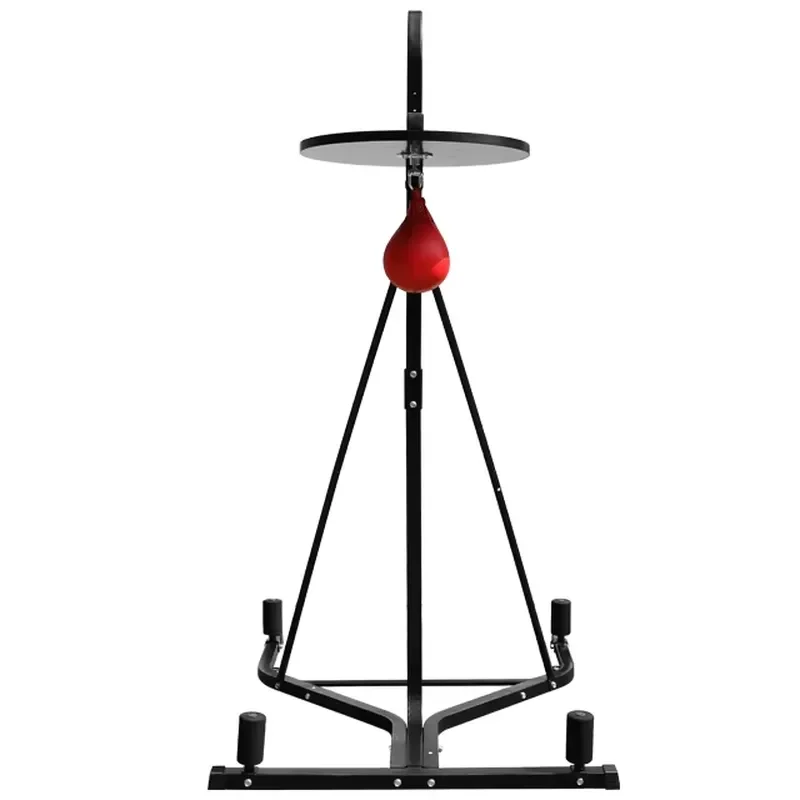 Heavy Duty Steel Pipe Boxing Stand Multifunctional Punching Bag Rack Free Standing Sandbag Holder for Home Gym Training