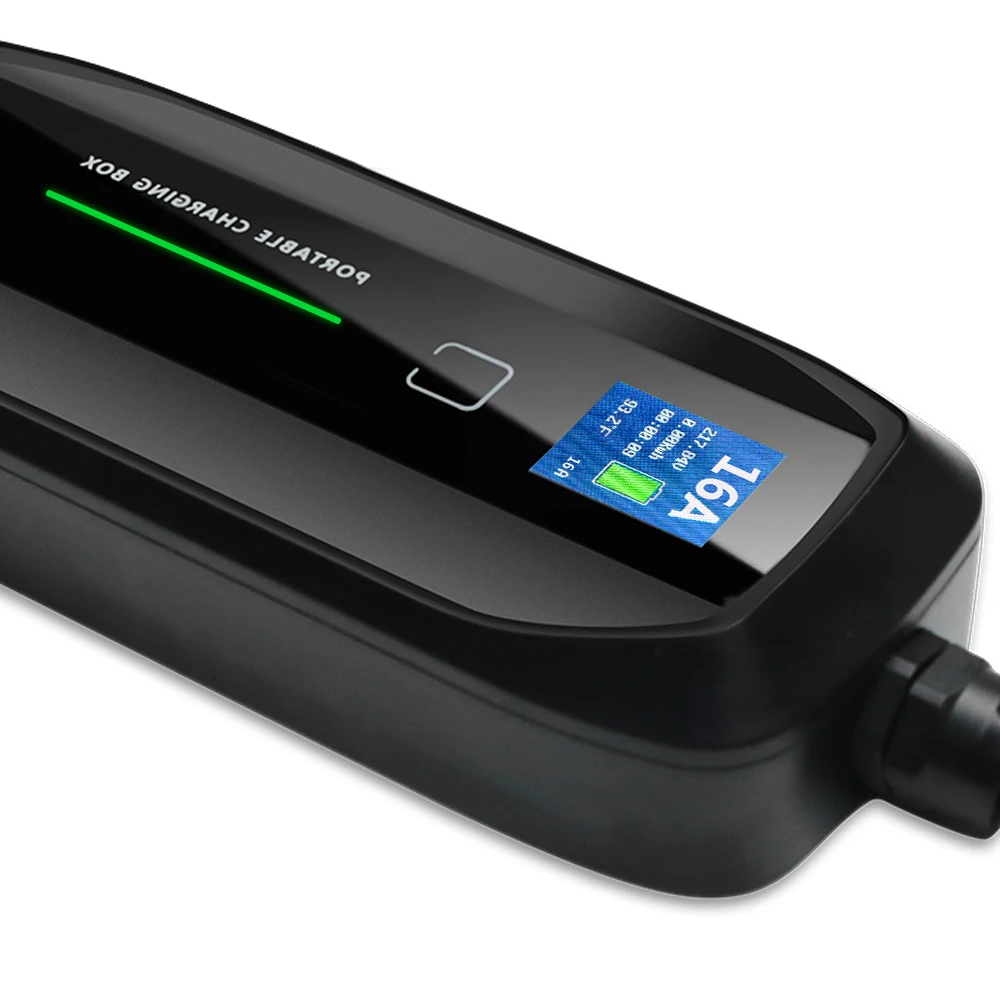 16A Level2 IP67 Type1 Caixa portátil do carregador EV do carro elétrico