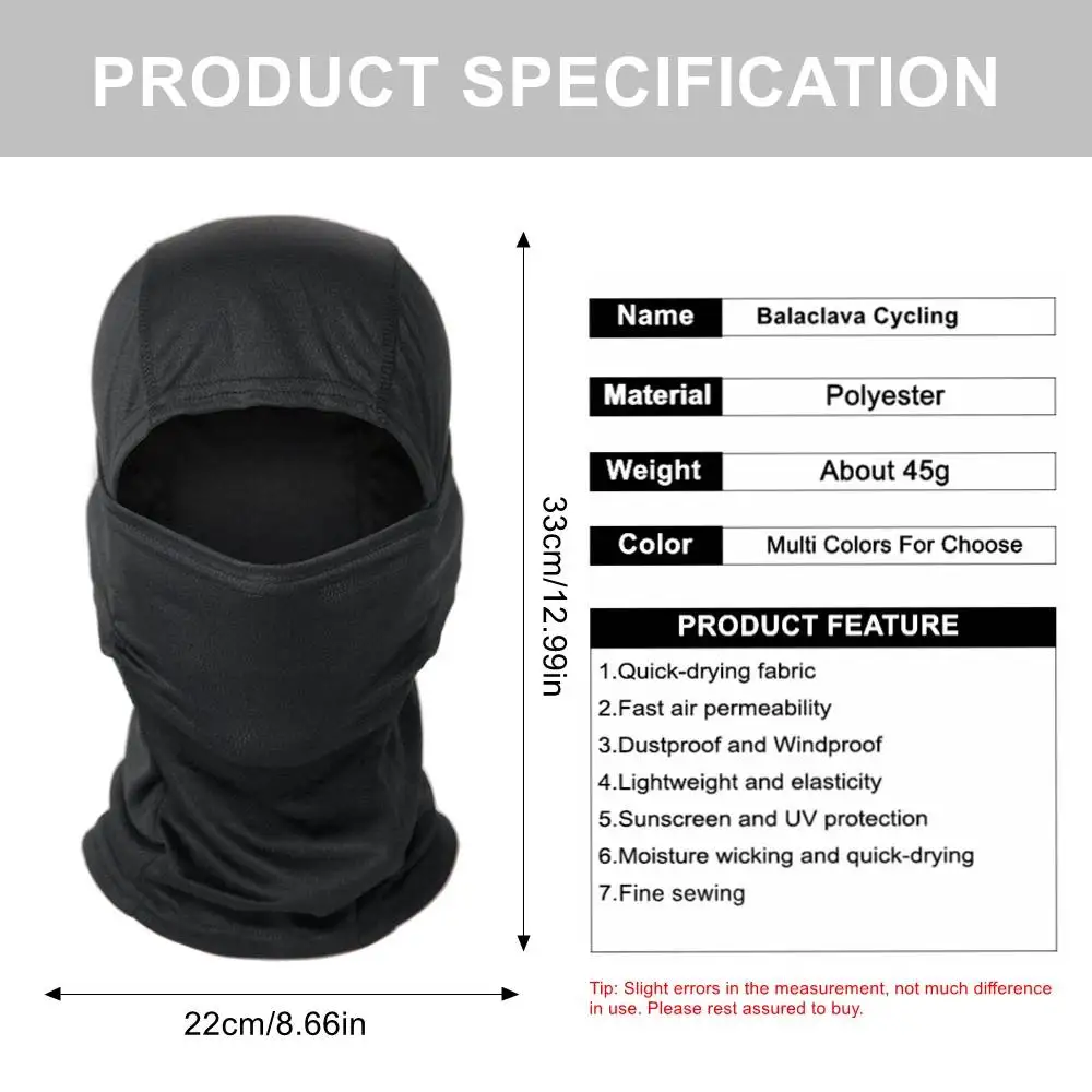 Cycling Full Face Mask Military Camouflage Balaclava Outdoor Fishing Hunting Hood Protection Army Sports Helmet Liner Cap Scarf