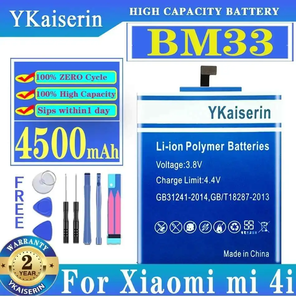 

Lightweight Mobile Phone Battery 4500Mah For Xiaomi MI 4I M4i Mi4i BM33