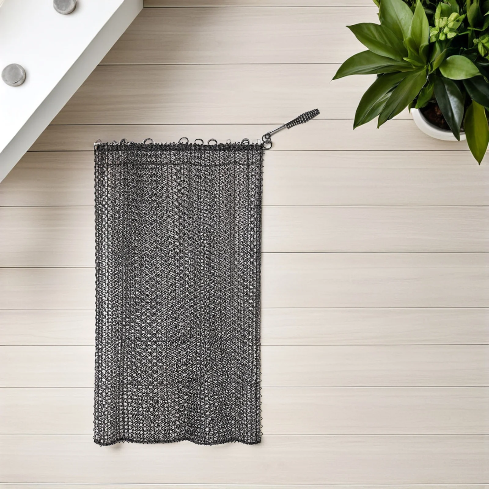 2 szt. Zasłon 60 cm x 50 cm, delikatne metalowe panele ekranujące do kominków, dekoracyjne zamienniki, wytrzymały ekran na kominek.